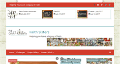 Desktop Screenshot of faithsisters.com